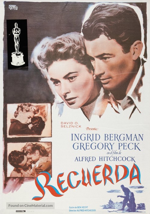 Spellbound - Spanish Re-release movie poster