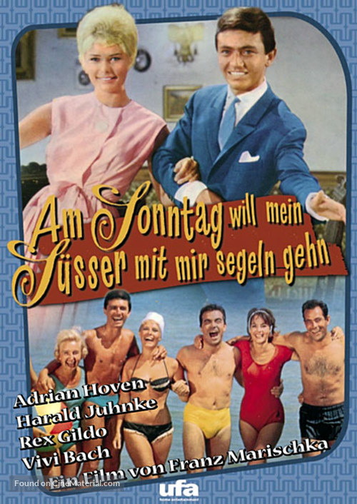 Am Sonntag will mein S&uuml;sser mit mir segeln gehn - German Movie Poster