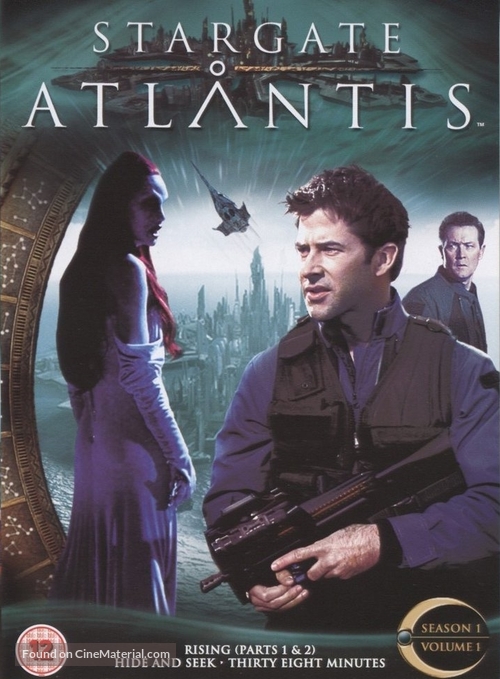 &quot;Stargate: Atlantis&quot; - British DVD movie cover