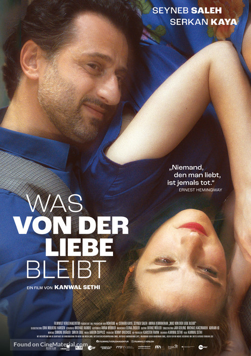 Was von der Liebe bleibt - German Movie Poster