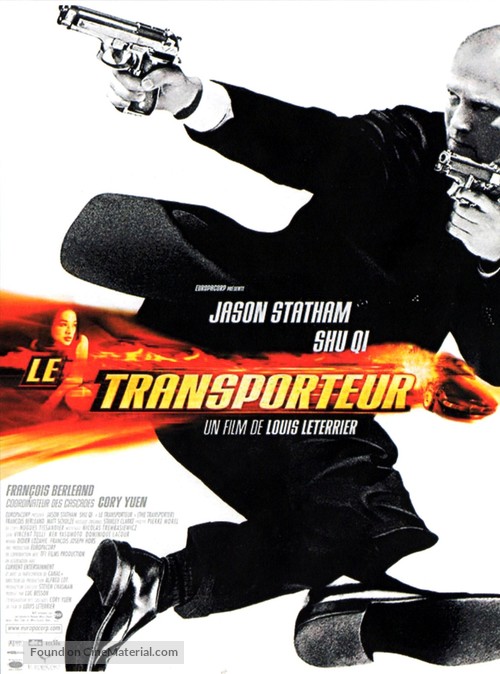 The Transporter - French Movie Poster