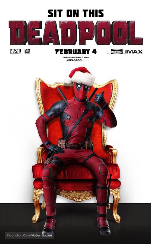 Deadpool - British Movie Poster