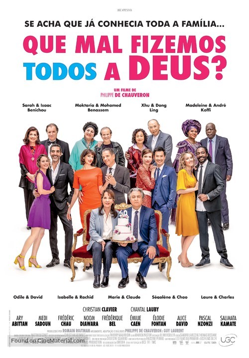 Qu&#039;est-ce qu&#039;on a tous fait au Bon Dieu? - Portuguese Movie Poster