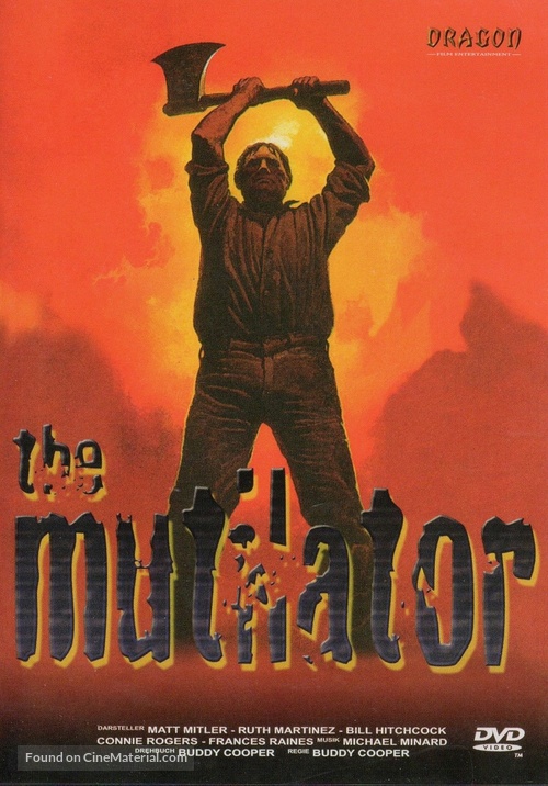 The Mutilator - German DVD movie cover