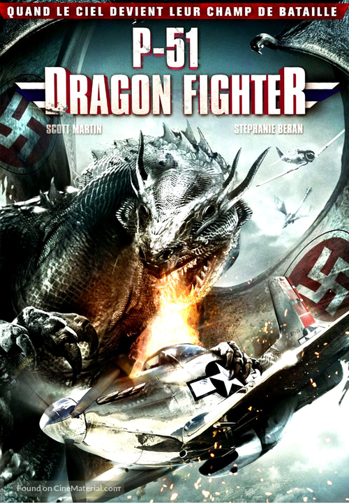 P-51 Dragon Fighter - French DVD movie cover