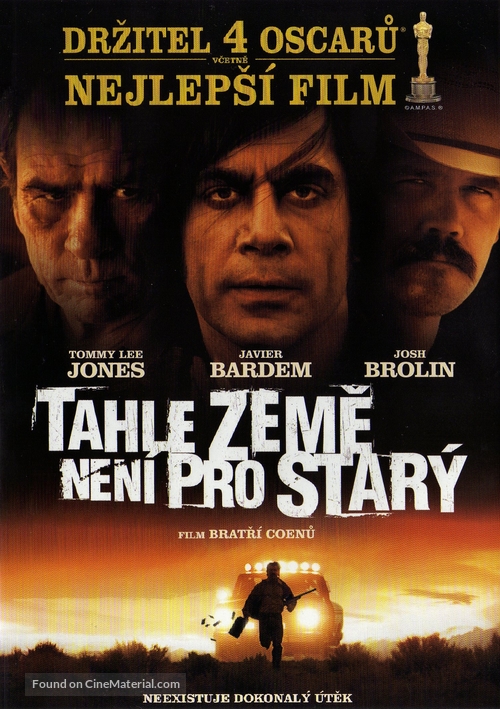 No Country for Old Men - Czech DVD movie cover