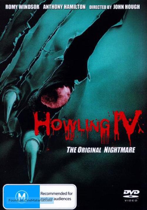 Howling IV: The Original Nightmare - Australian DVD movie cover