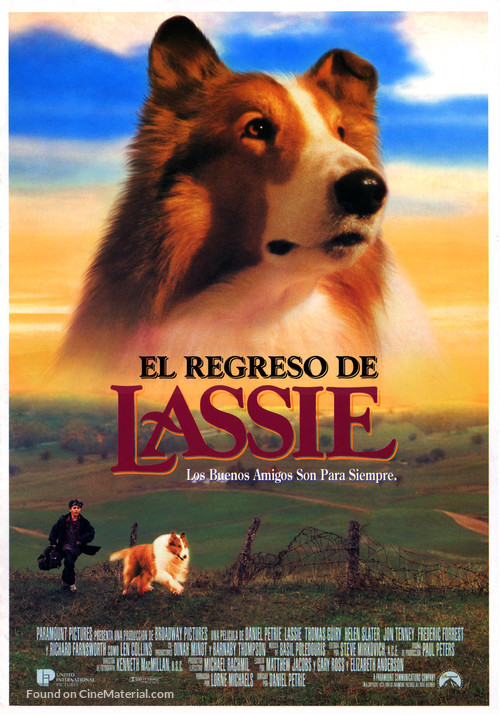 Lassie - Spanish Movie Poster