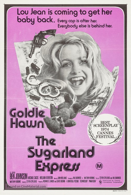 The Sugarland Express - Australian Movie Poster