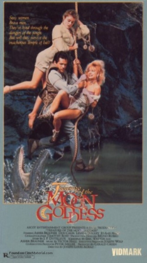 Treasure of the Moon Goddess - VHS movie cover