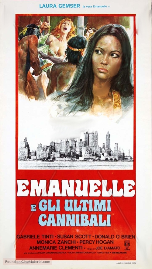 Emanuelle e gli ultimi cannibali - Italian Movie Poster
