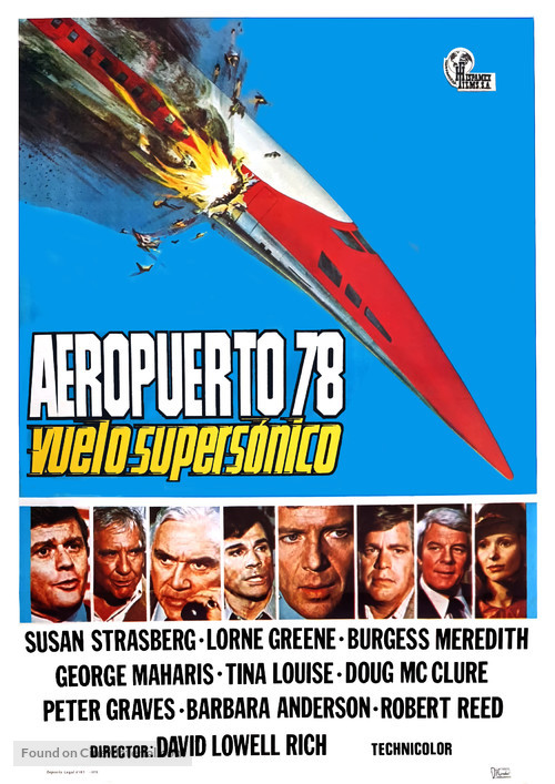 SST: Death Flight - Spanish Movie Poster