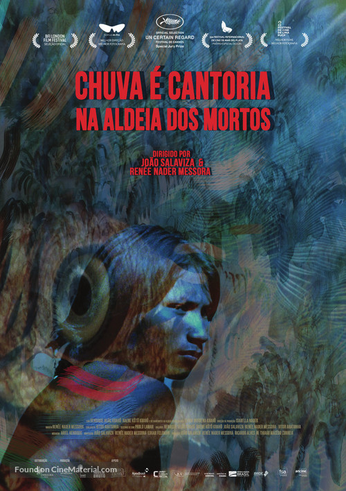 Chuva E Cantoria Na Aldeia Dos Mortos - Brazilian Movie Poster