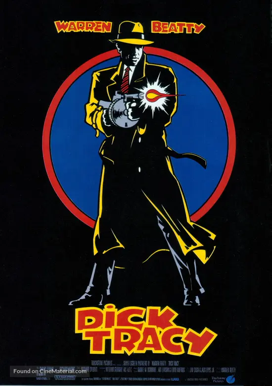 Dick Tracy - Spanish Movie Poster Dick Tracy - Spanish Movie Poster