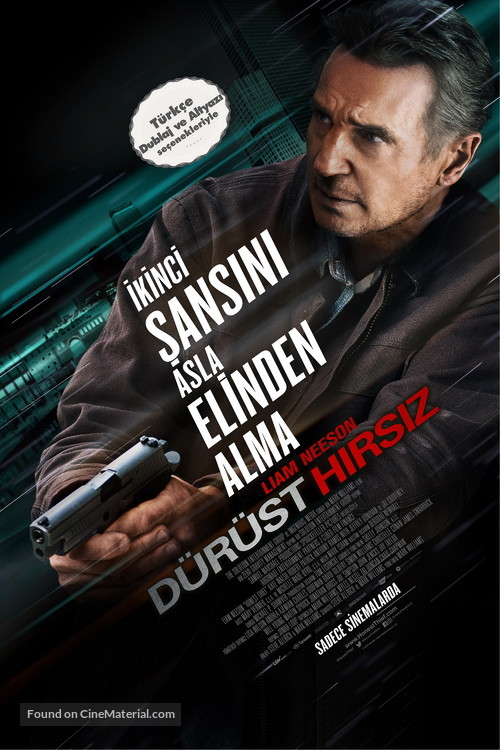 Honest Thief - Turkish Movie Poster