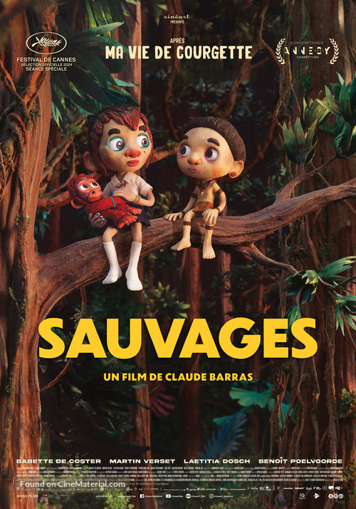 Sauvages - Belgian Movie Poster