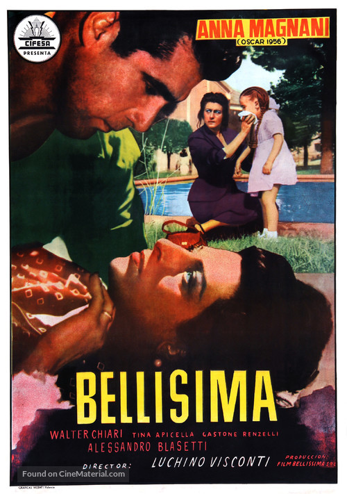 Bellissima - Spanish Movie Poster