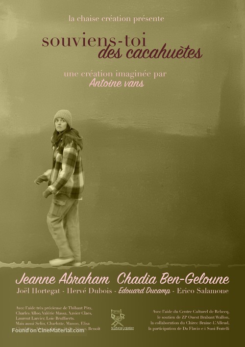 Souviens-toi des cacahu&egrave;tes - Belgian Movie Poster