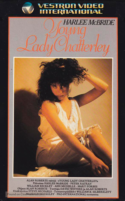 Young Lady Chatterley - Finnish VHS movie cover