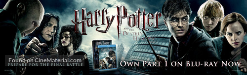 Harry Potter and the Deathly Hallows - Part 1 - Video release movie poster