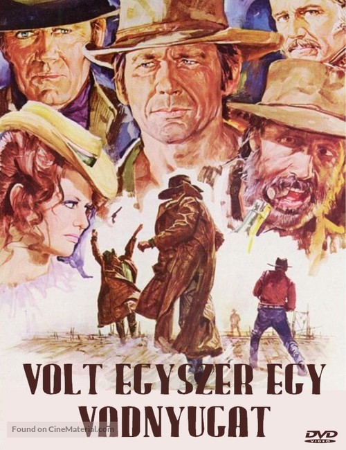 C&#039;era una volta il West - Hungarian DVD movie cover