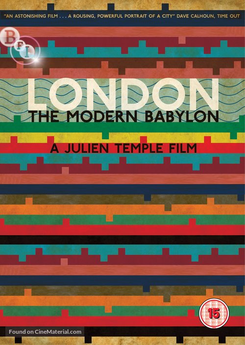 London - The Modern Babylon - British DVD movie cover