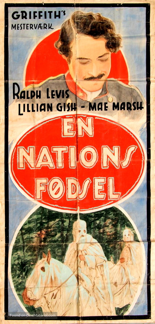 The Birth of a Nation - Danish Movie Poster