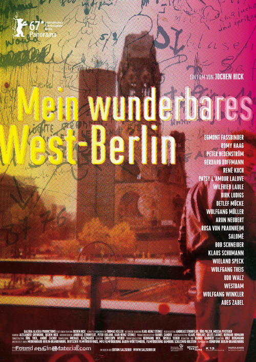 Mein wunderbares West-Berlin - German Movie Poster