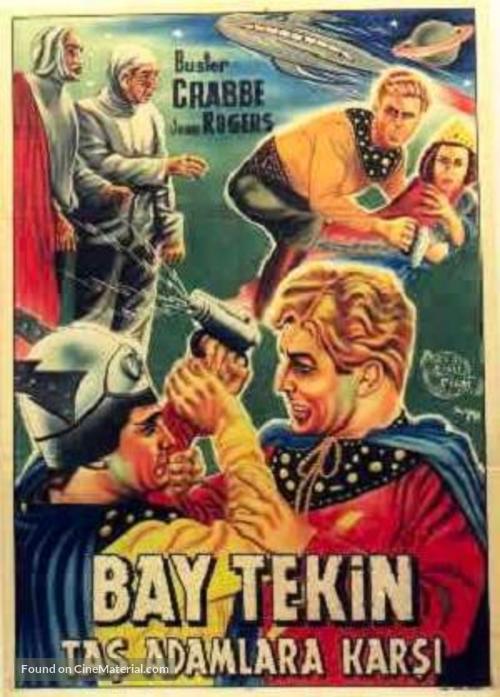 Flash Gordon&#039;s Trip to Mars - Turkish Movie Poster