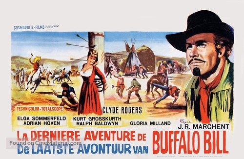Aventuras del Oeste - Belgian Movie Poster