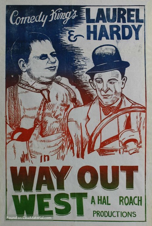 Way Out West - Indian Movie Poster