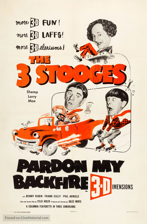 Pardon My Backfire - Movie Poster