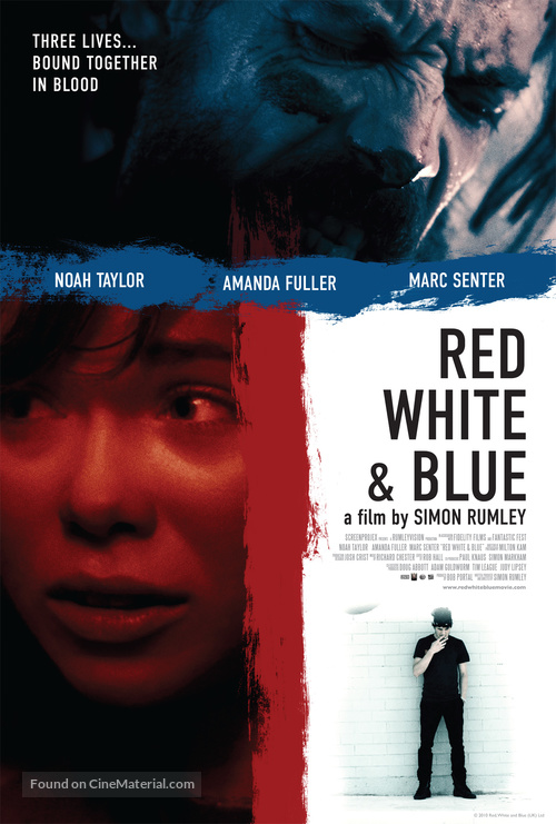Red White &amp; Blue - Movie Poster