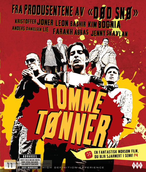 Tomme T&oslash;nner - Norwegian Blu-Ray movie cover
