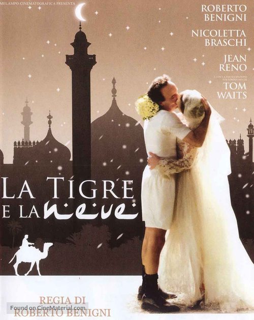 Tigre e la neve, La - Italian Movie Cover