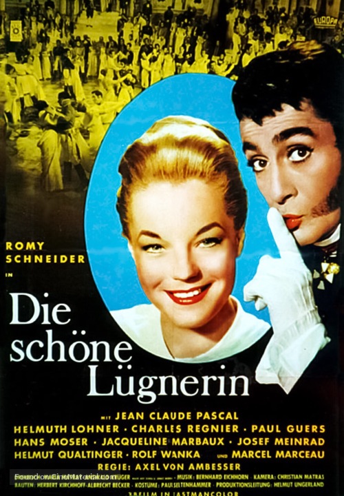 Die sch&ouml;ne L&uuml;gnerin - German Movie Poster