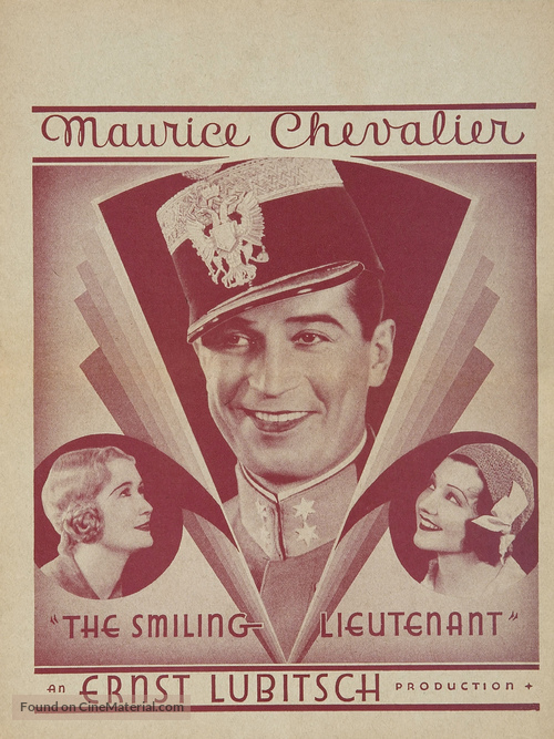 The Smiling Lieutenant - poster