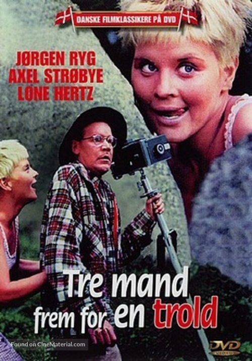 Tre mand frem for en trold - Danish DVD movie cover