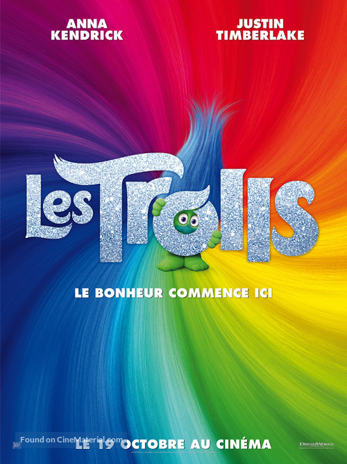 Trolls - French Movie Poster