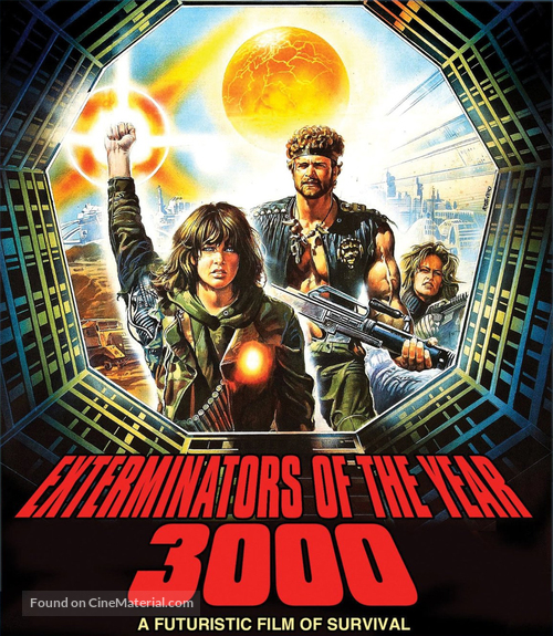 Exterminators of the Year 3000 - Blu-Ray movie cover