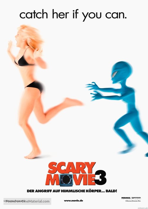 Scary Movie 3 - German Movie Poster