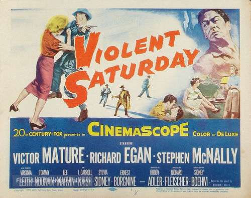 Violent Saturday - Movie Poster