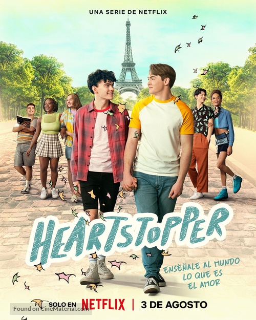 &quot;Heartstopper&quot; - Spanish Movie Poster