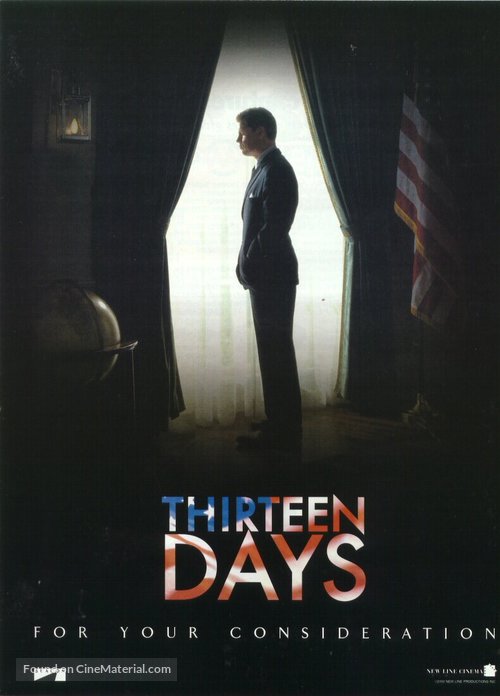 Thirteen Days - For your consideration movie poster