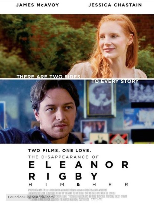 The Disappearance of Eleanor Rigby: Her - Combo movie poster
