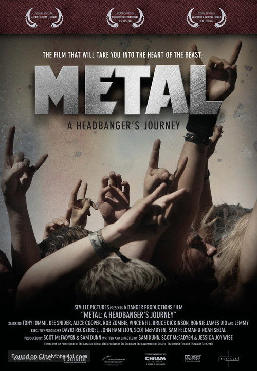 Metal: A Headbanger&#039;s Journey - Movie Poster