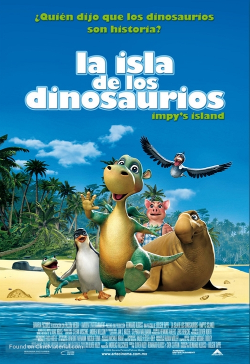 Urmel aus dem Eis - Mexican Movie Poster