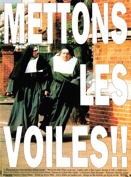 Nuns on the Run - French Movie Poster