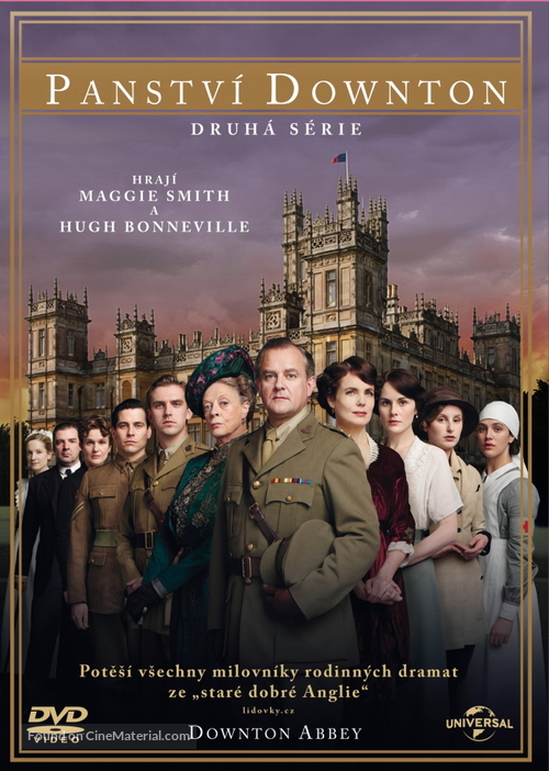 &quot;Downton Abbey&quot; - Czech DVD movie cover