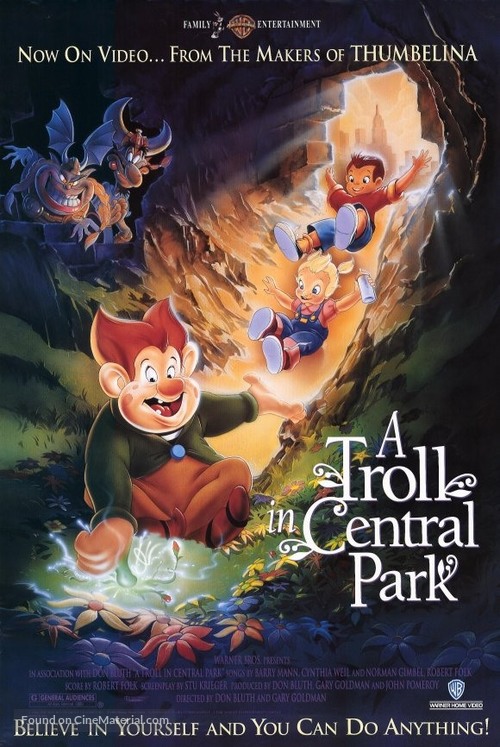 A Troll in Central Park - Movie Poster